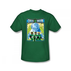 Green Lantern - Gl #184 Cover Slim Fit Adult T-Shirt In Kelly Green