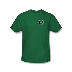 Green Lantern - Kyle Rayner Logo Slim Fit Adult T-Shirt In Kelly Green