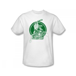 Green Lantern - All In All Slim Fit Adult T-Shirt In White