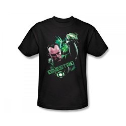 Green Lantern - Sinestro Ring Slim Fit Adult T-Shirt In Black