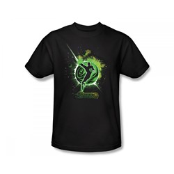Green Lantern - Shadow Lantern Slim Fit Adult T-Shirt In Black
