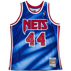 Mitchell And Ness - New Jersey Nets Mens Nba Swingman 90 Derrick Coleman Jersey