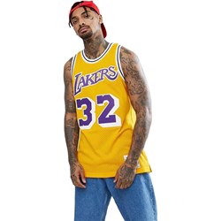 Mitchell And Ness - Los Angeles Lakers Mens Nba Swingman Home 84 Magic Johnson Jersey