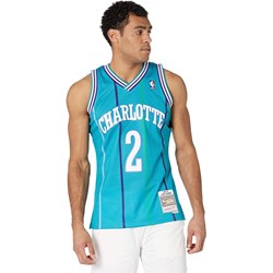 Mitchell And Ness - Charlotte Hornets Mens Nba Swingman Road 92 Larry Johnson Jersey