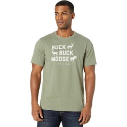 Life Is Good - Mens Buck Buck Moose T-Shirt