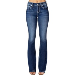 Miss Me - Womens Mid-Rise Bootcut Jeans