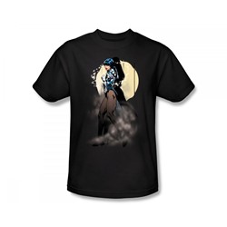 Justice League - Zatanna Illusion Slim Fit Adult T-Shirt In Black