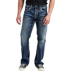 Silver Jeans - Mens Zac Relaxed Fit Straight Jeans