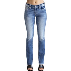 Miss Me - Womens 32" Western Mid-Rise Slim Bootcut Jeans