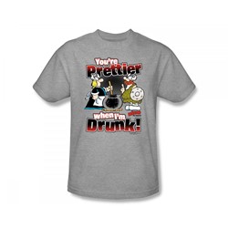 Sunday Funnies - Pretty Adult T-Shirt In Heather