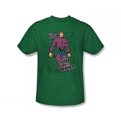 Sunday Funnies - The Ghost Who Walks Adult T-Shirt In Kelly Green