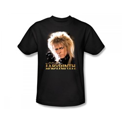Labyrinth - Jareth Slim Fit Adult T-Shirt In Black