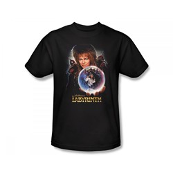 Labyrinth - I Have A Gift Slim Fit Adult T-Shirt In Black