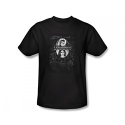 Labyrinth - Maze Slim Fit Adult T-Shirt In Black
