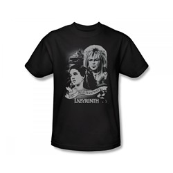 Labyrinth - Anniversary Slim Fit Adult T-Shirt In Black