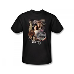 Labyrinth - 25 Years Of Magic Slim Fit Adult T-Shirt In Black