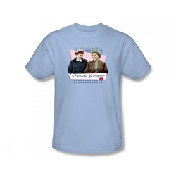 I Love Lucy - Friends Forever Slim Fit Adult T-Shirt In Light Blue