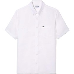 Lacoste - Mens Short Sleeve Linen Shirt