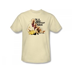 Mirrormask - Important Man Adult T-Shirt In Cream