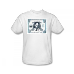 The Office - Schrute Buck Slim Fit Adult T-Shirt In White