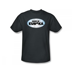 Eureka - Made In Eureka Slim Fit Adult T-Shirt In Charcoal