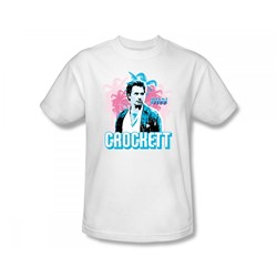 Miami Vice - Crockett Slim Fit Adult T-Shirt In White