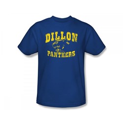 Friday Night Lights - Dillon Panthers Slim Fit Adult T-Shirt In Royal