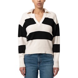 Mavi - Womens Stipe V-Neck Sweater