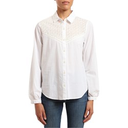 Mavi - Womens Lace Detail Button-Up Shirt