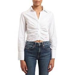 Mavi - Womens Cropped Button-Up Shirt