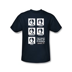 Warehouse 13 - Many Looks Slim Fit Adult T-Shirt In Navy