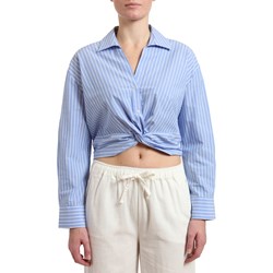 Mavi - Womens Knot Front Long Sleeve Shirt