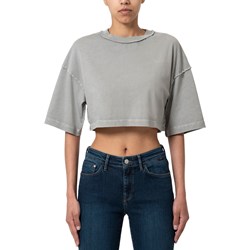 Mavi - Womens Drop Shoulder Cropped T-Shirt