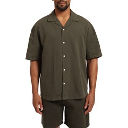 Mavi - Mens Short Sleeve Button-Up Shirt