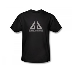 Eureka - Global Dynamic Logo Slim Fit Adult T-Shirt In Black