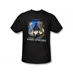 Stargate: Sg 1 - Menace Adult T-Shirt In Black