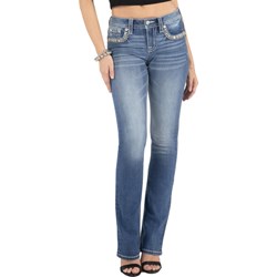 Miss Me - Womens 32" Mid-Rise Bootcut Jeans