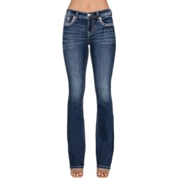 Miss Me - Womens Mid-Rise Bootcut Jeans