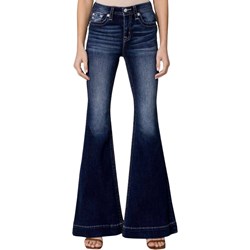 Miss Me - Womens High Rise Flare Jeans