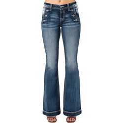 Miss Me - Womens Sailor Mid Flare Jeans