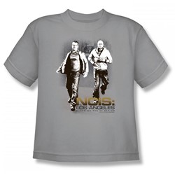 Cbs - La Running Big Boys T-Shirt In Silver