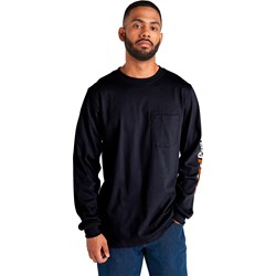 Timberland Pro - Mens Fr Cotton Core Long Sleeve Pocket T W/ Logo T-Shirt