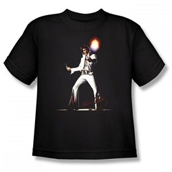 Elvis - Glorious Big Boys T-Shirt In Black