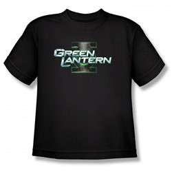 Green Lantern - Movie Logo Big Boys T-Shirt In Black