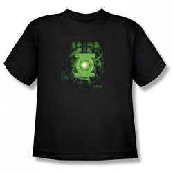 Green Lantern - Power Readings Big Boys T-Shirt In Black
