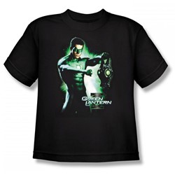 Green Lantern - Hal & Battery Big Boys T-Shirt In Black