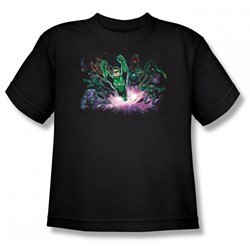 Green Lantern - Leading The Way Big Boys T-Shirt In Black