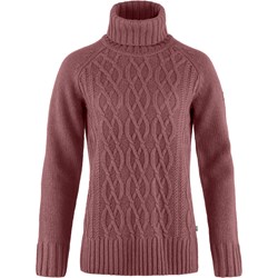 Fjallraven - Womens Ovik Cable Knit Roller Neck  sweater