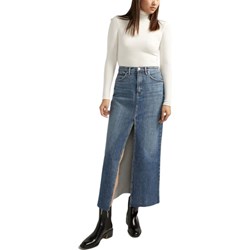 Silver Jeans - Womens Denim Maxi Fashion High Rise Skirt