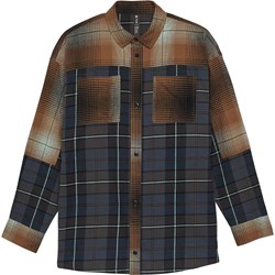 Fox - Womens Oversized Flannel Shirt